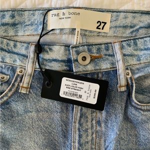 Rag & Bone Liquid High Rise Jeans
